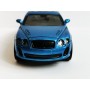 Masina Bentley Continental GT cu Usi Mobile, Lumini Faruri si Stopuri, Sunete Motor, Scara 1:36, Lungime 12,5 cm, Albastru
