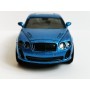 Masina Bentley Continental GT cu Usi Mobile, Lumini Faruri si Stopuri, Sunete Motor, Scara 1:36, Lungime 12,5 cm, Albastru