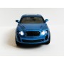 Masina Bentley Continental GT cu Usi Mobile, Lumini Faruri si Stopuri, Sunete Motor, Scara 1:36, Lungime 12,5 cm, Albastru