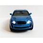 Masina Bentley Continental GT cu Usi Mobile, Lumini Faruri si Stopuri, Sunete Motor, Scara 1:36, Lungime 12,5 cm, Albastru