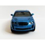 Masina Bentley Continental GT cu Usi Mobile, Lumini Faruri si Stopuri, Sunete Motor, Scara 1:36, Lungime 12,5 cm, Albastru