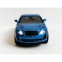 Masina Bentley Continental GT cu Usi Mobile, Lumini Faruri si Stopuri, Sunete Motor, Scara 1:36, Lungime 12,5 cm, Albastru