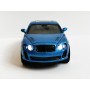 Masina Bentley Continental GT cu Usi Mobile, Lumini Faruri si Stopuri, Sunete Motor, Scara 1:36, Lungime 12,5 cm, Albastru