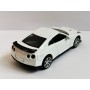 Masina Nissan GT-R cu Usi Mobile, Lumini Faruri si Stopuri, Sunete Motor, Scara 1:36, Lungime 12,5 cm, Alb
