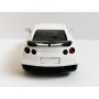 Masina Nissan GT-R cu Usi Mobile, Lumini Faruri si Stopuri, Sunete Motor, Scara 1:36, Lungime 12,5 cm, Alb