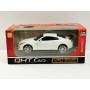 Masina Nissan GT-R cu Usi Mobile, Lumini Faruri si Stopuri, Sunete Motor, Scara 1:36, Lungime 12,5 cm, Alb