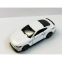Masina Metalica Ford Mustang cu Usi Mobile, Scara 1:36, Mecanism Inertial, Lungime 12,5 cm, Alb