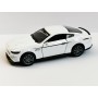 Masina Metalica Ford Mustang cu Usi Mobile, Scara 1:36, Mecanism Inertial, Lungime 12,5 cm, Alb