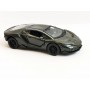 Masina Metalica Lamborghini Huracan cu Usi Mobile, Capota Mobila, Scara 1:36, Mecanism Inertial, Lungime 12,5 cm, Negru