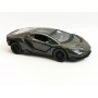 Masina Metalica Lamborghini Huracan cu Usi Mobile, Capota Mobila, Scara 1:36, Mecanism Inertial, Lungime 12,5 cm, Negru