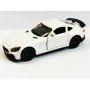 Masina Metalica Mercedes-Benz AMG GT cu Usi Mobile, Portbagaj Mobil, Scara 1:36, Mecanism Inertial, Lungime 12,5 cm, Alb