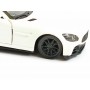 Masina Metalica Mercedes-Benz AMG GT cu Usi Mobile, Portbagaj Mobil, Scara 1:36, Mecanism Inertial, Lungime 12,5 cm, Alb