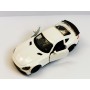 Masina Metalica Mercedes-Benz AMG GT cu Usi Mobile, Portbagaj Mobil, Scara 1:36, Mecanism Inertial, Lungime 12,5 cm, Alb