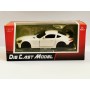 Masina Metalica Mercedes-Benz AMG GT cu Usi Mobile, Portbagaj Mobil, Scara 1:36, Mecanism Inertial, Lungime 12,5 cm, Alb