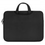 Geanta Laptop Universala 14" Hurtel, Manere tip Servieta, Protectie Ridicata, Design Elegant, Greutate Redusa, Negru