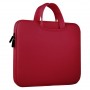 Geanta Laptop Universala 14" Hurtel, Manere tip Servieta, Protectie Ridicata, Design Elegant, Greutate Redusa, Rosu