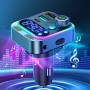 Modulator FM Joyroom, Bluetooth 5.0,Handsfree, Port USB Type-C & USB 3.0 Quick Charge, 48 W, Afisaj LED, FM/BT, Argintiu