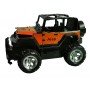 Masinuta teleghidata offroad Wrangler elSales ELS-JEAP, usi, capota mobile, faruri LED, acumulator inclus, portocaliu