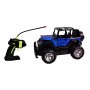 Masinuta teleghidata offroad Wrangler elSales ELS-JEAP, usi, capota mobile, faruri LED, acumulator inclus, albastru