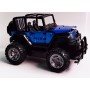 Masinuta teleghidata offroad Wrangler elSales ELS-JEAP, usi, capota mobile, faruri LED, acumulator inclus, albastru