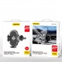 Suport Auto Universal, Prindere Grila Ventilatie, Reglabil 360°, Fixare Sigura, Dimensiuni Reduse, Negru