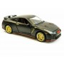 Masina Nissan GT-R R35 cu usi, capota, portbagaj mobile, lumini faruri si stopuri, sunete motor, scara 1:32, negru