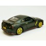Masina Nissan GT-R R35 cu usi, capota, portbagaj mobile, lumini faruri si stopuri, sunete motor, scara 1:32, negru