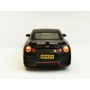 Masina Nissan GT-R R35 cu usi, capota, portbagaj mobile, lumini faruri si stopuri, sunete motor, scara 1:32, negru