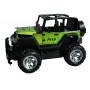 Masinuta teleghidata offroad Wrangler elSales ELS-JEAP, usi, capota mobile, faruri LED, acumulator inclus, verde