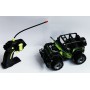 Masinuta teleghidata offroad Wrangler elSales ELS-JEAP, usi, capota mobile, faruri LED, acumulator inclus, verde