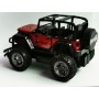 Masinuta teleghidata offroad Wrangler elSales ELS-JEAP, usi, capota mobile, faruri LED, acumulator inclus, rosu