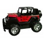 Masinuta teleghidata offroad Wrangler elSales ELS-JEAP, usi, capota mobile, faruri LED, acumulator inclus, rosu