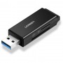 Cititor de Carduri Ugreen, Intrare USB 3.0, Slot TF/SD, Viteza Transfer 95MB/s, Negru