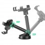 Suport Auto Universal, Montare pe Bord, Ventuza pentru Fixare, Reglabil 360°, Design Ergonomic, Negru