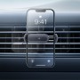 Suport Auto Universal Baseus, Prindere Grila Ventilatie, Reglabil, Dimensiuni Reduse, Negru