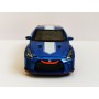 Masina Nissan GT-R R35 cu usi, capota, portbagaj mobile, lumini faruri si stopuri, sunete motor, scara 1:32, albastru