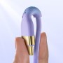 Cablu de date si incarcare Joyroom, Fast Charging, USB Type-C - USB Type-C , 100 W, Lungime 2 m, Rezistent & Flexibil, Violet