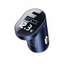 Incarcator auto, JOYROOM, USB / USB Type C 42,5W Quick Charge, Power Delivery, AFC, SCP, Albastru