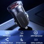 Incarcator Auto Joyroom, Quick Charge 3.0, 2 x USB, 30 W, 5 A, Lumina LED, Corp din Aluminiu, Dimensiuni Reduse, Negru