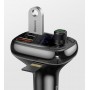 Transmitator FM Baseus cu Bluetooth 5.0 PPS, 2 USB, 1 USB tip C, QuickCharge 4.0, 5A, 36W,USBmicroSD, handsfree, negru