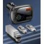 Transmitator FM Baseus cu Bluetooth 5.0 PPS, 2 USB, 1 USB tip C, QuickCharge 4.0, 5A, 36W,USBmicroSD, handsfree, negru