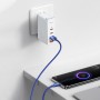 Cablu de date si incarcare Baseus, Fast Charging, USB - USB Type-C, 100 W, Lungime 1,2 m, Albastru