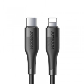 Cablu de date si incarcare USB Type-C - compatibil Apple, Fast Charging, 20 W, 2,4 A, Lungime 1,2 m, Negru