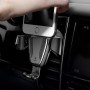 Suport auto Baseus Gravity Car Mount cu montaj in grila de ventilatie, pentru telefoane intre 4 si 6", negru
