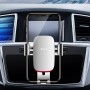 Suport auto Baseus Metal Age Gravity cu montaj in slot CD, reglabil 360 grade, argintiu