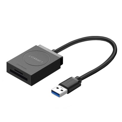 Cititor de carduri SD/micro SD Ugreen, USB 3.0, negru