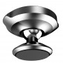 Suport auto magnetic Baseus Small Ears pentru telefoane, corp aluminiu, fixare pe bord, negru