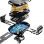 Suport telefon cu incarcare QI fara fir Baseus Gravity Car Mount, fixare in grila de ventilatie, negru
