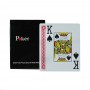 Pachet cu 54 carti de joc premium Stars Poker elSales ELS-PKST, rosu