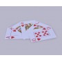 Pachet cu 54 carti de joc premium Stars Poker elSales ELS-PKST, albastru